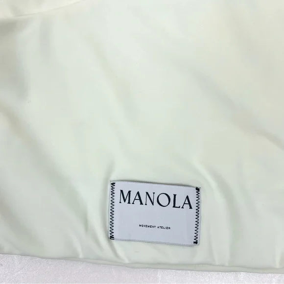 Alohas Manola Asymmetrical Shoulder Naked Top Bra Avorio - Picture 5 of 12